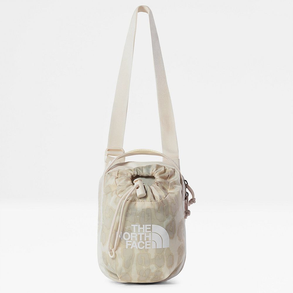 The North Face Cross Body Bag Womens Australia - The North Face Bozer Silver Grey Leopard / White (C